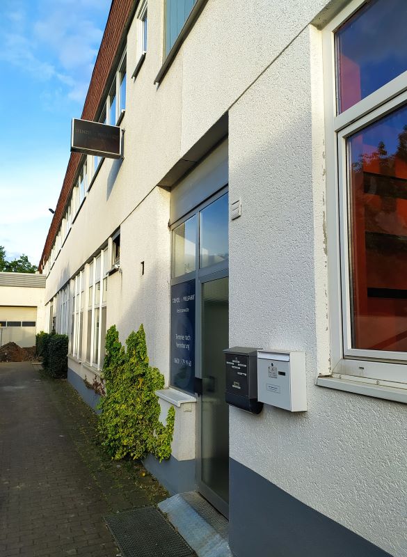 Eingang zur Praxis